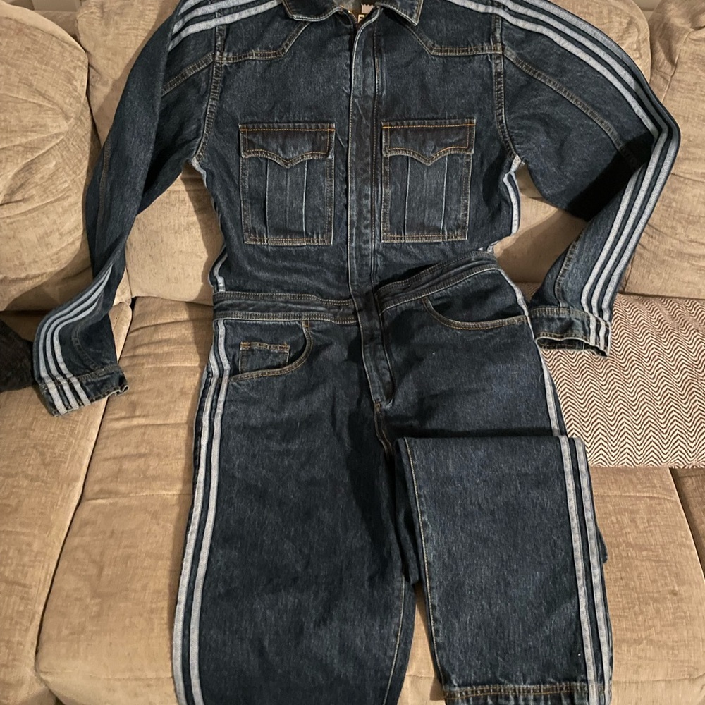 Ivy Park x Adidas Jean Jumpsuit by Beyoncé